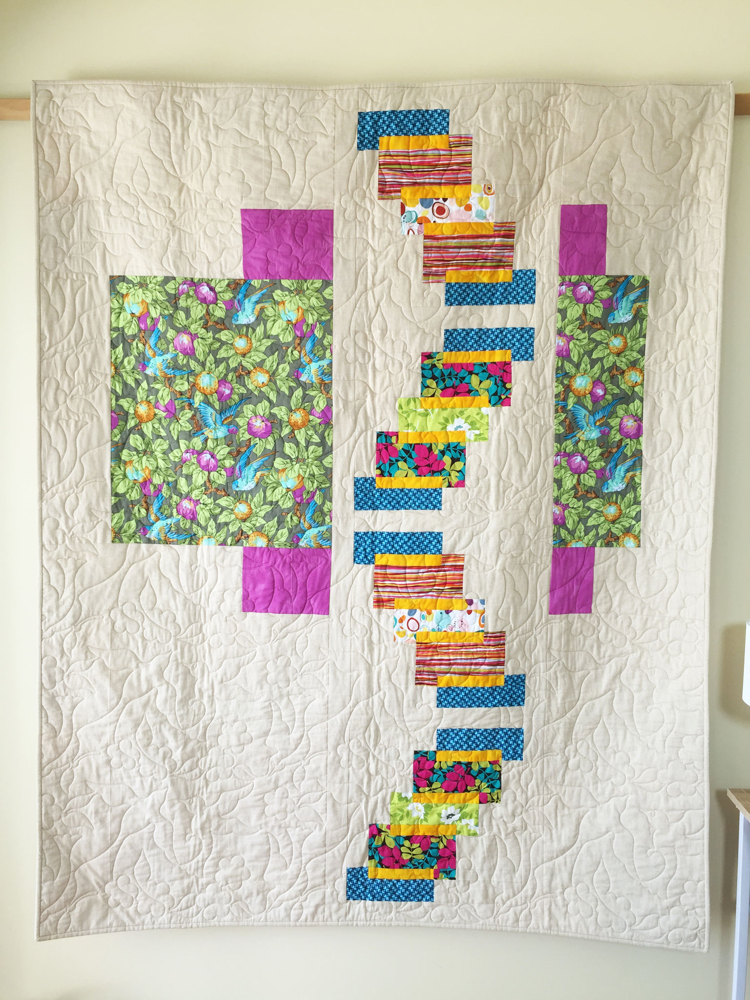 Modern Birds Quilts For Sale - Modern Birds Quilt modern birds quilts for sale - modern birds quilt